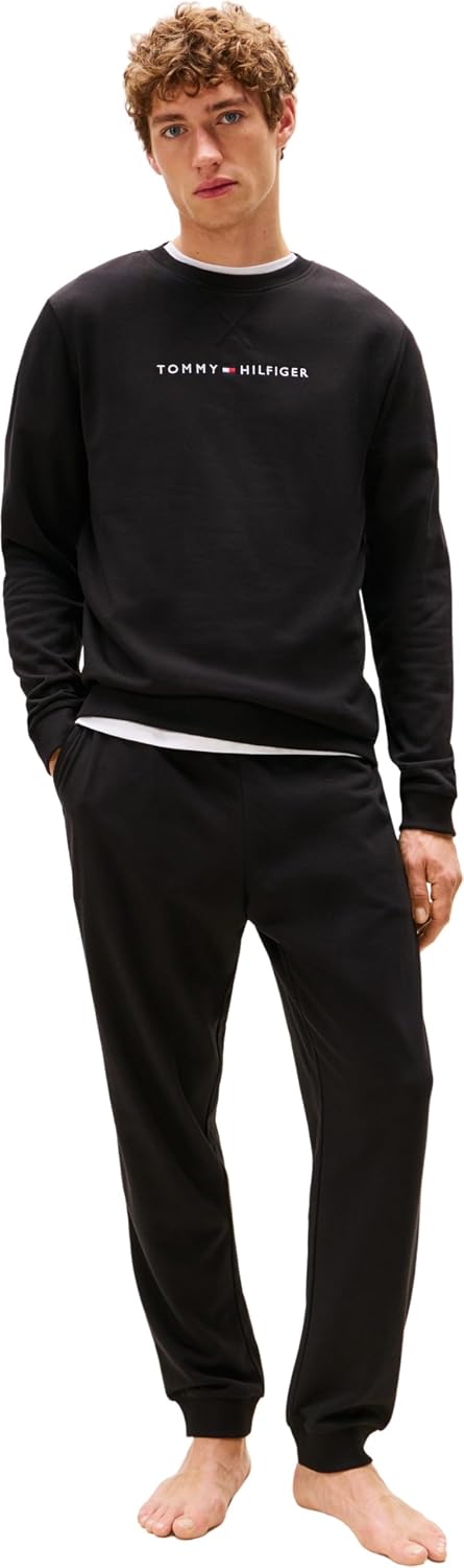 Detalle de Tommy Hilfiger Sweat Homme Track Top sans Capuche