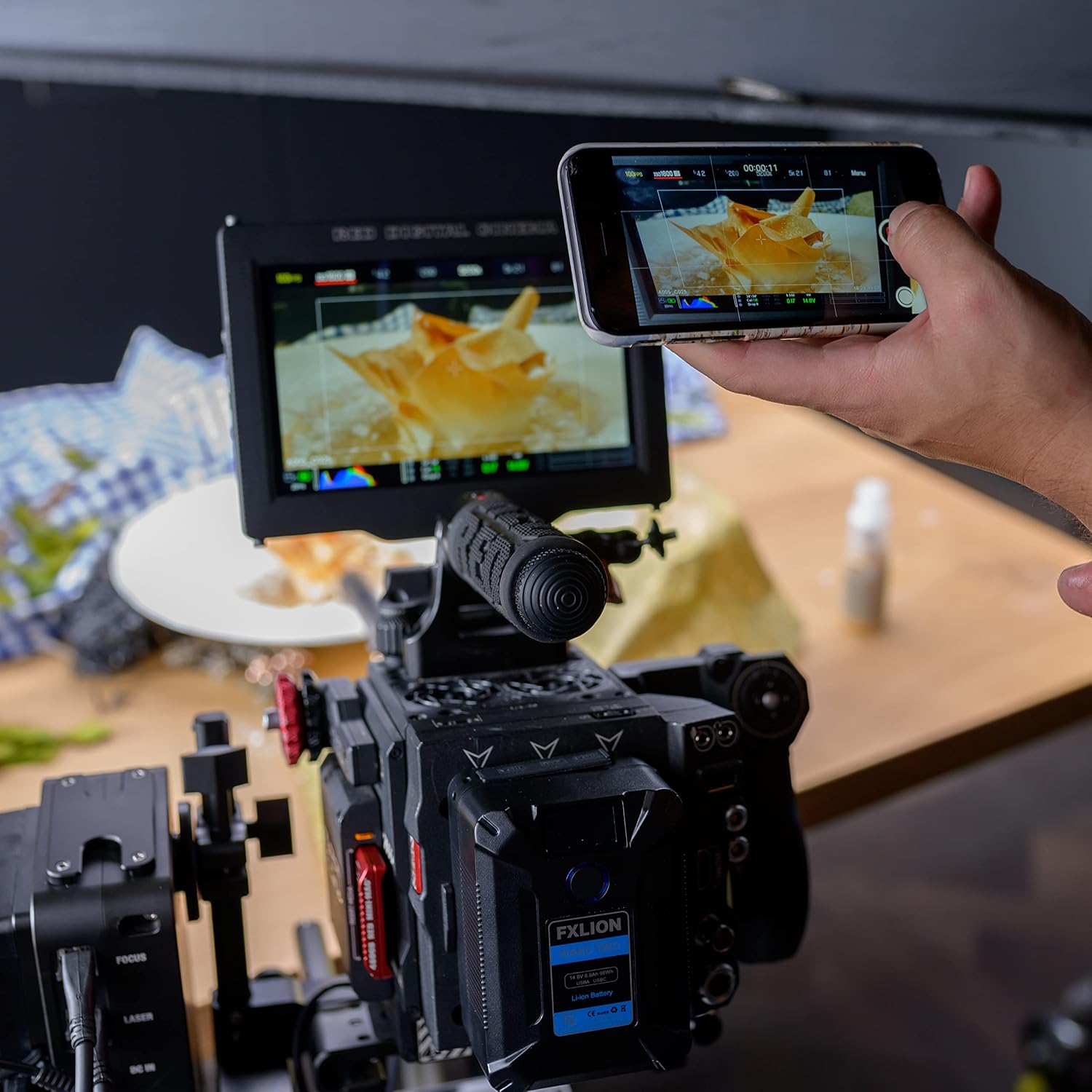 Detalle de SONGING Fxlion NANO TWO 98Wh: Tiny V-mount Battery with Type-C, D-Tap, USB Ports