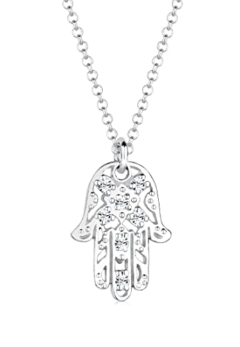 Elli Collares Colgante Mano de Fátima 925 💎