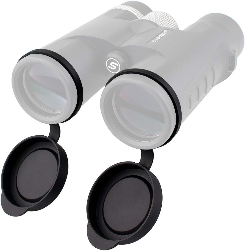 Detalle 2 de Svbony copriobiettivo in gomma per binocoli (diametro esterno 52–54 mm) – set da 2
