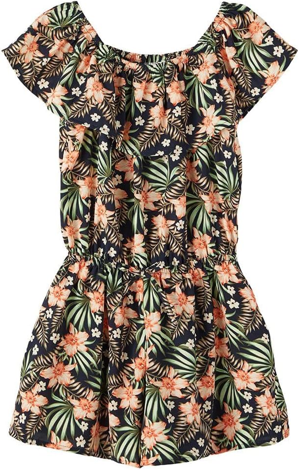Detalle de NAME IT girl Playsuit Print – luftige, elastische Jumpsuit-Option mit Spitzen-Detail