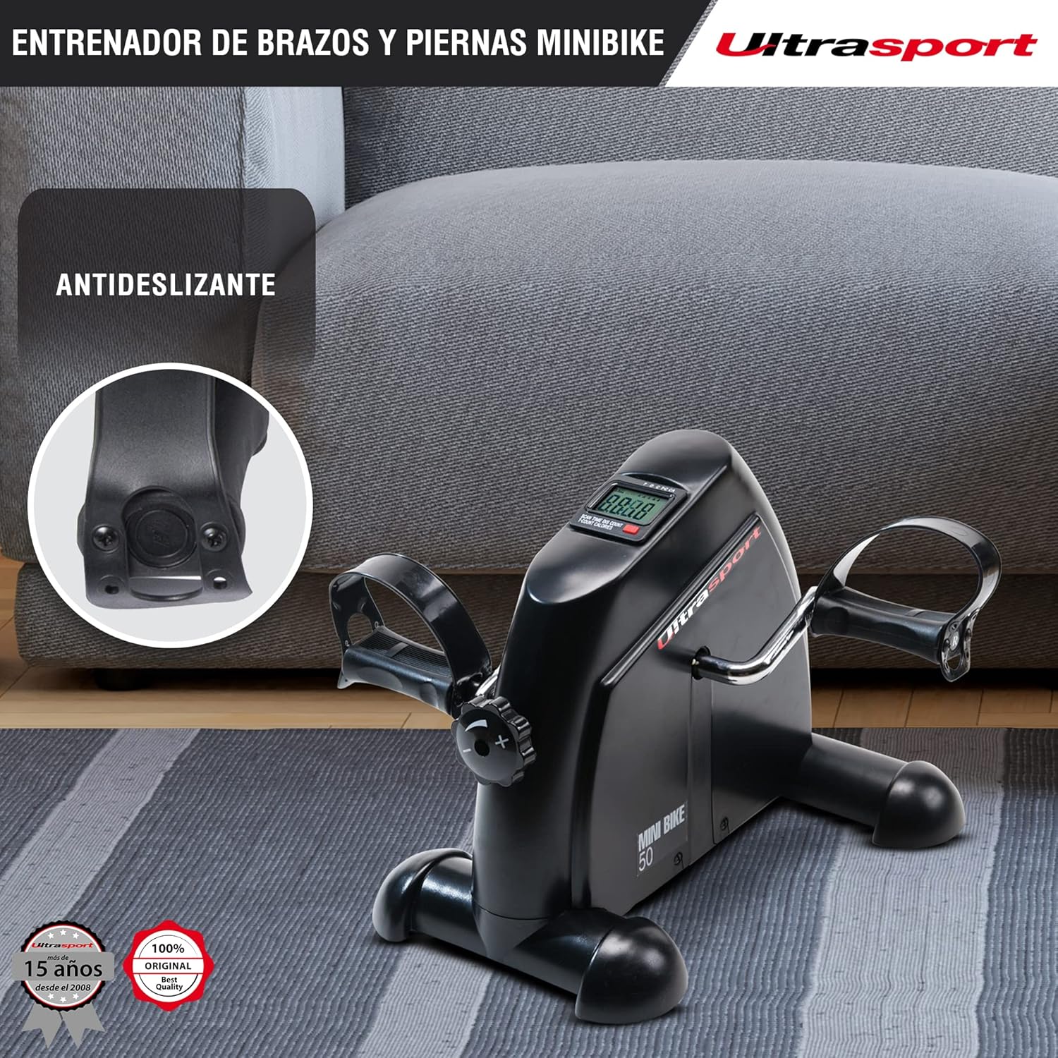 Thumbnail 6 de Ultrasport MB 50 minibicicleta 2 kg para brazos y piernas