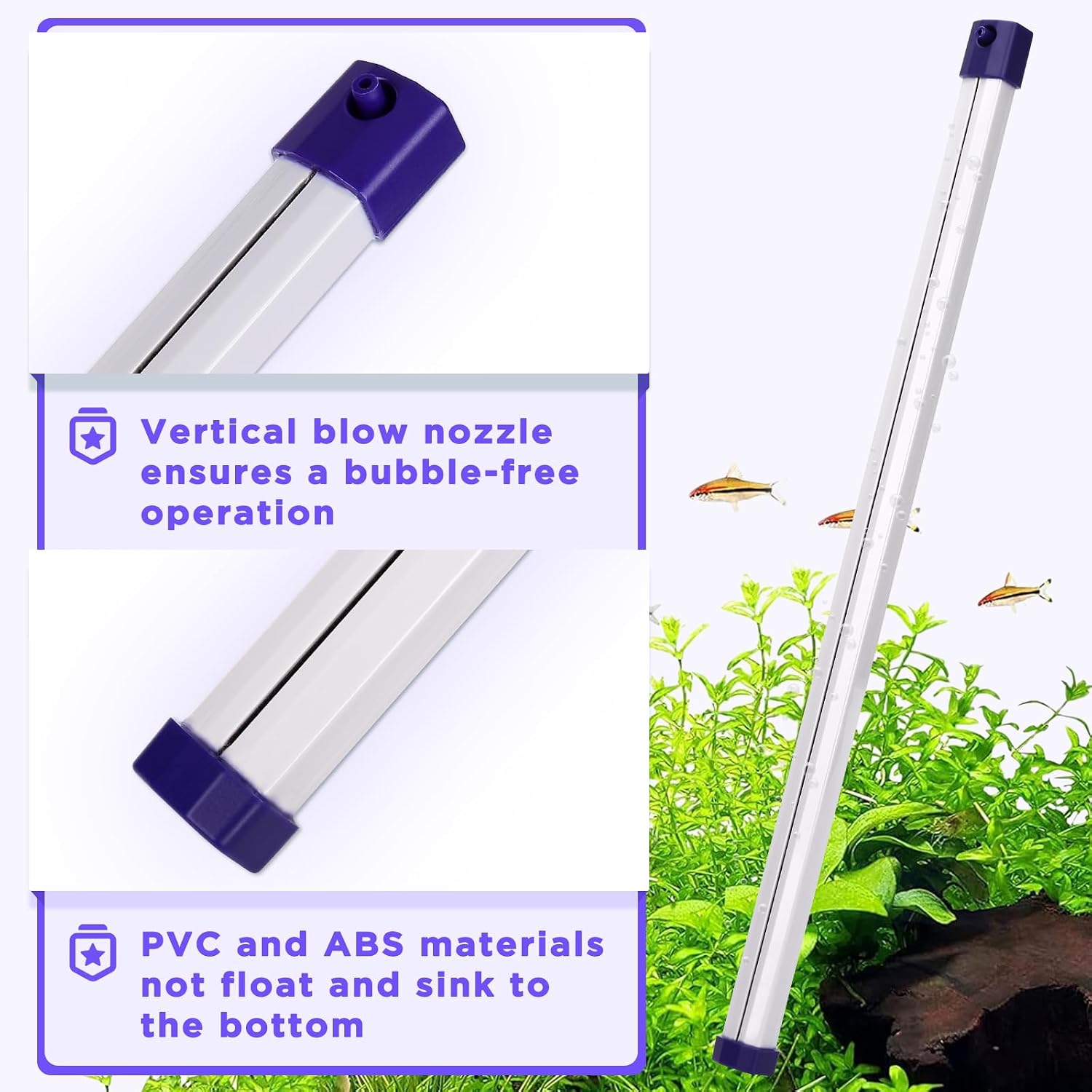 Detalle 2 de Hygger Fish Tank Air Bubbler 70cm