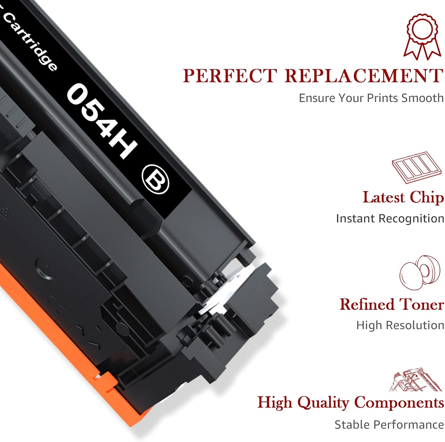Detalle de Toner Kingdom Compatible Black Toner Cartridge, 2-Pack