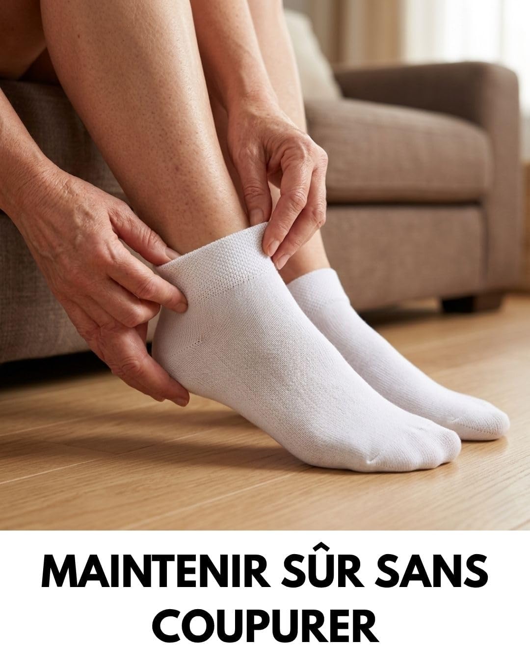 Thumbnail 4 de sockenkauf24 : lot de 10 paires de chaussettes pour diabétiques (sans couture, sans élastique) type sneaker