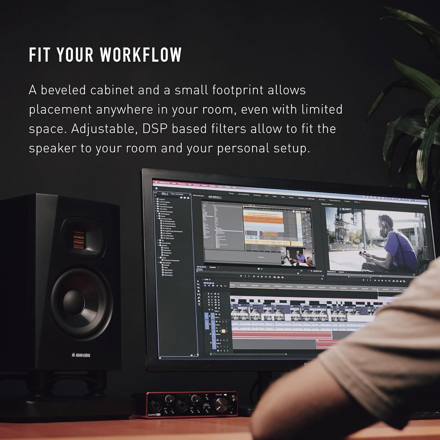 Detalle de ADAM Audio T5V Studio Monitor