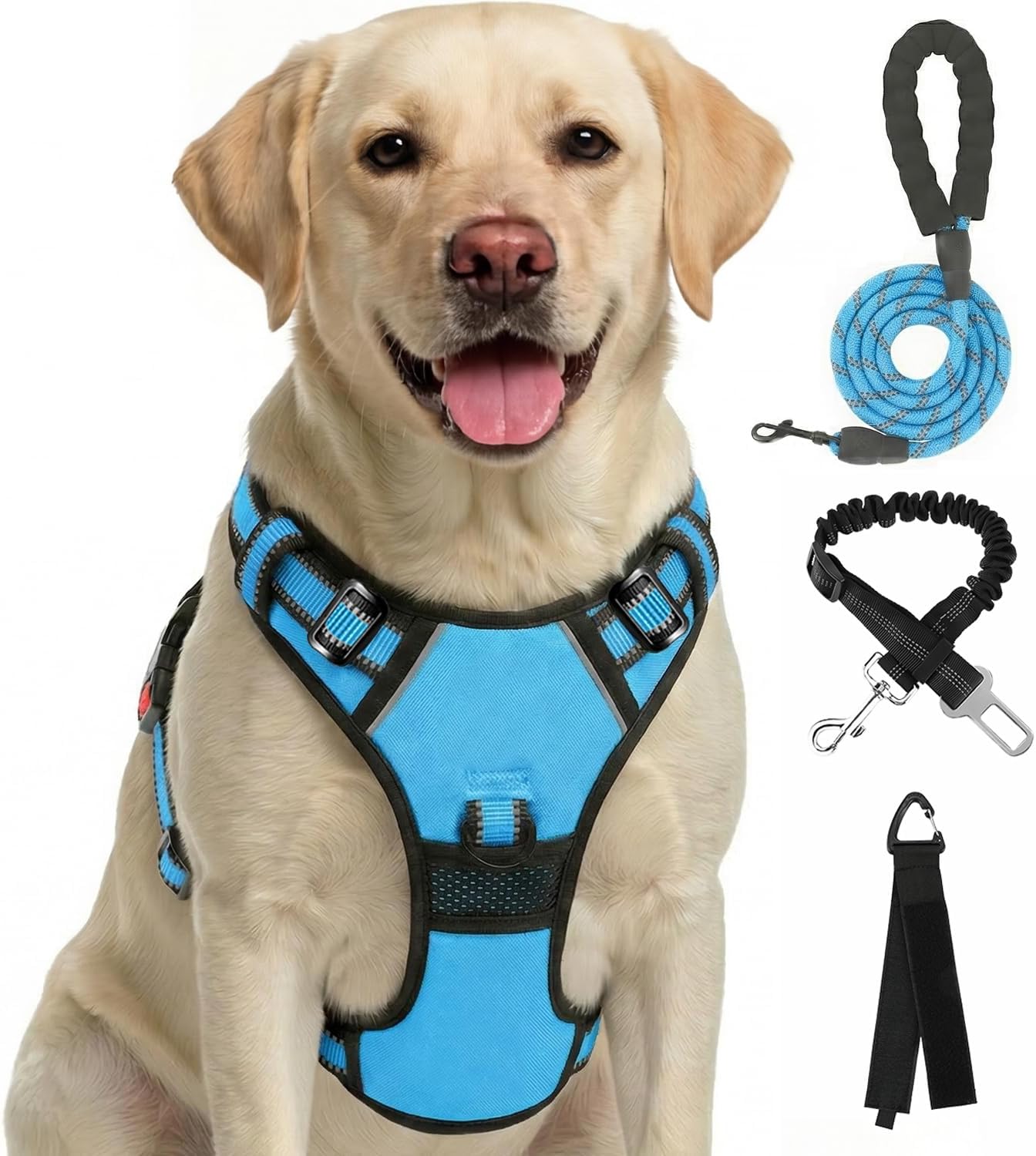 Detalle de FURRYFECTION Hundegeschirr 600D mit Griff