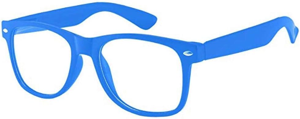 Detalle de Boolavard Kids Nerd occhiali clear lens geek senza ricetta UV400 (4-12 anni) rosa