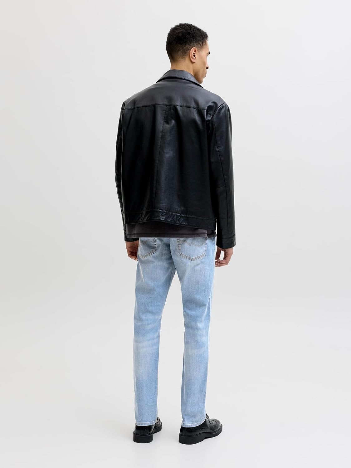 Detalle de JACK & JONES Jeans Slim Lavaggio Chiaro con Elastan – Vita bassa e taglio slim