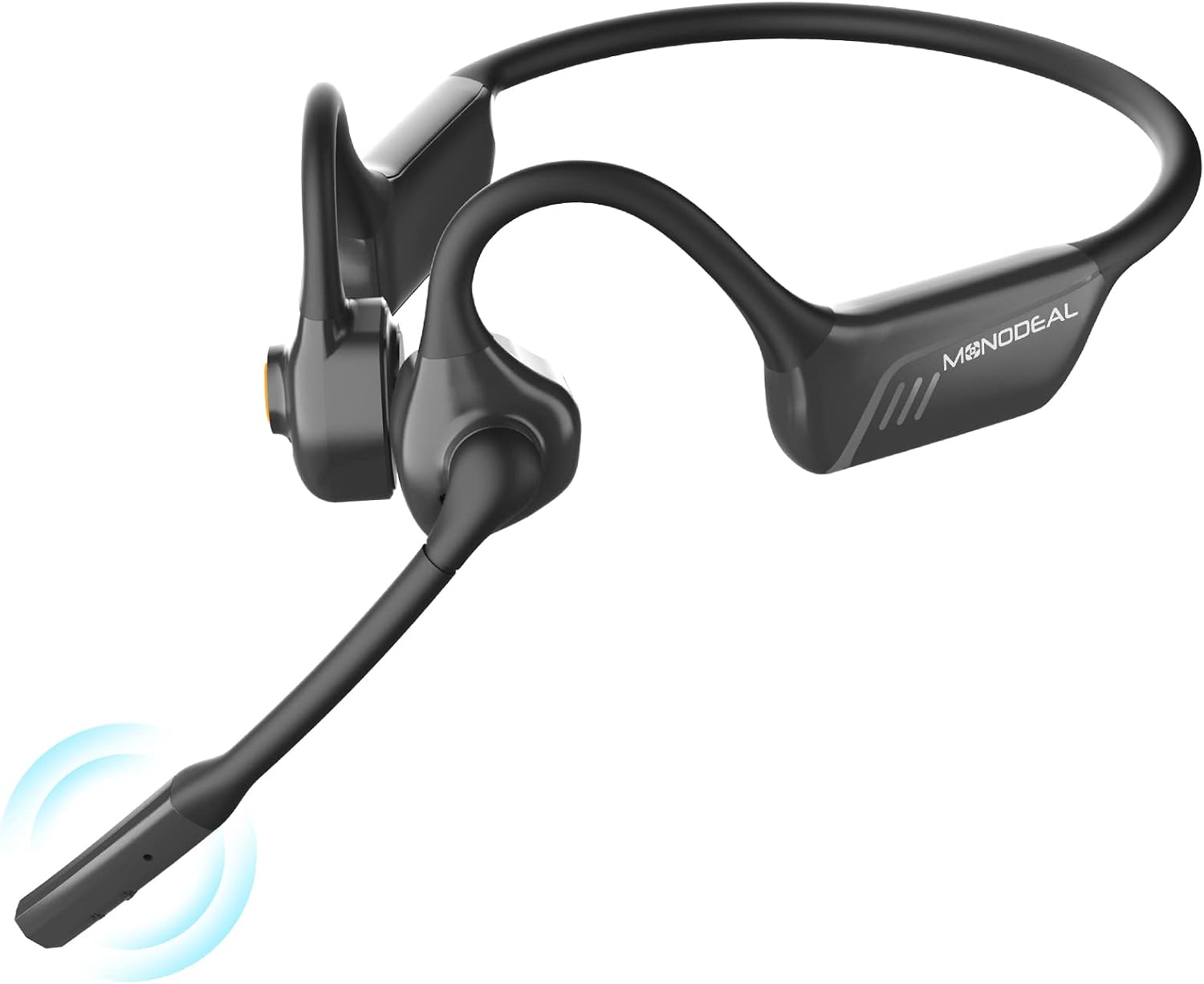 Detalle de MONODEAL Bluetooth Headset mit Mikrofon (Bluetooth 5.1, Open-Ear, Multipoint)
