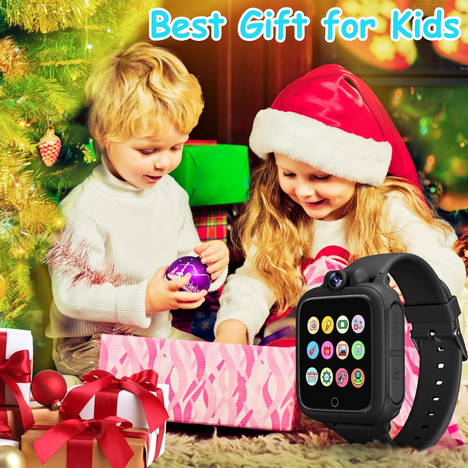 Detalle de Smartwatch per Bambino con 26 Giochi e Fotocamera - Orologio Educativo