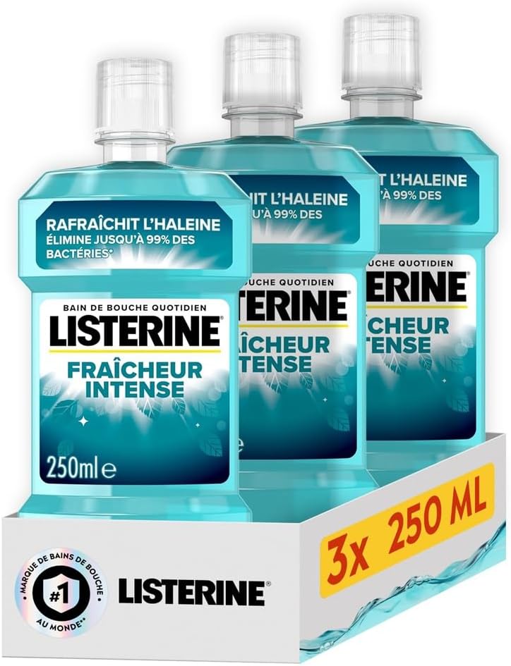 Thumbnail 2 de Listerine Bain de Bouche Quotidien Fraîcheur Intense – Lot 6 x 500 ml