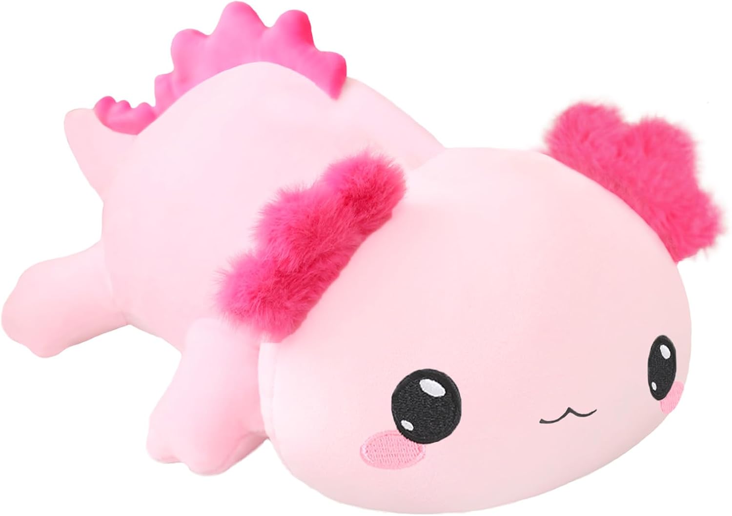 Detalle de SQEQE Weighted Axolotl Plush: A Soft, Weighted Pillow Companion