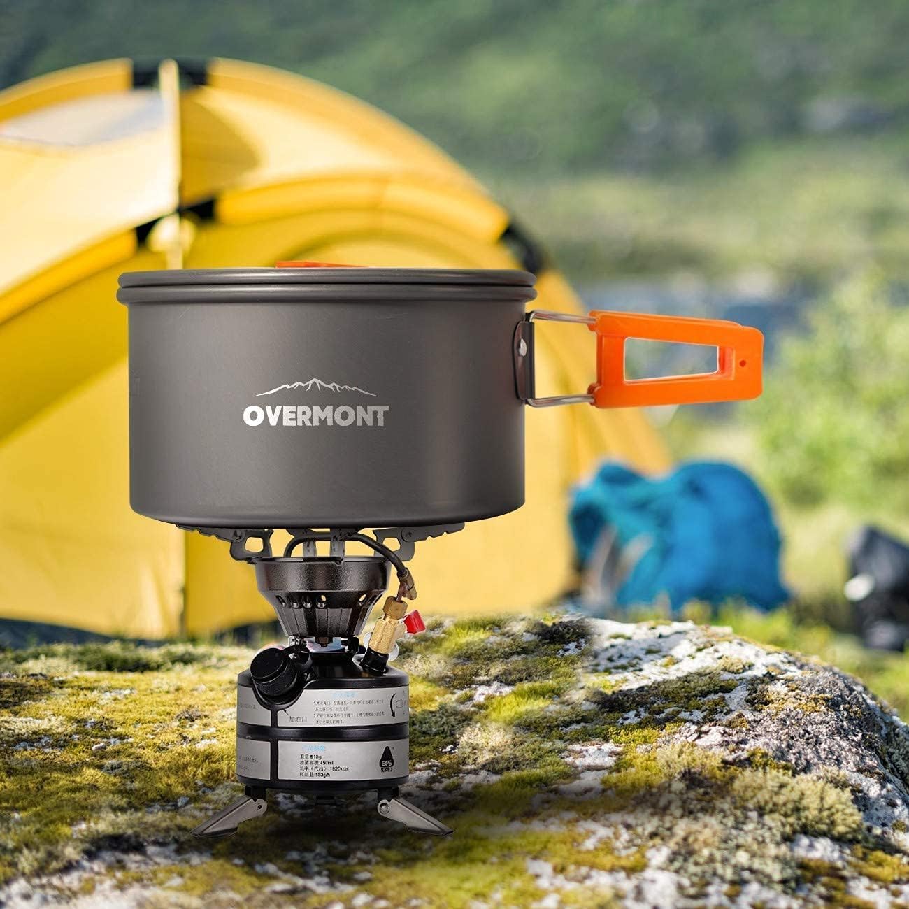 Thumbnail 1 de OVERMONT Camping Kochgeschirr Set Outdoor – 14-teiliges Aluminium Set für unterwegs