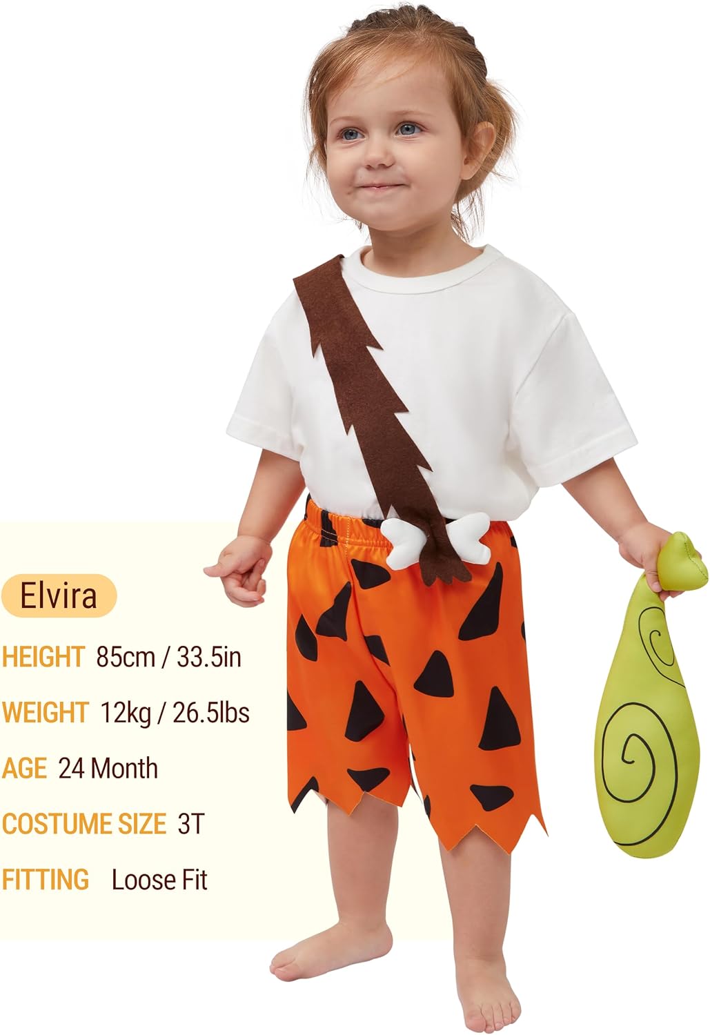 Detalle 2 de Spooktacular Creations Caveman Costume Polyester