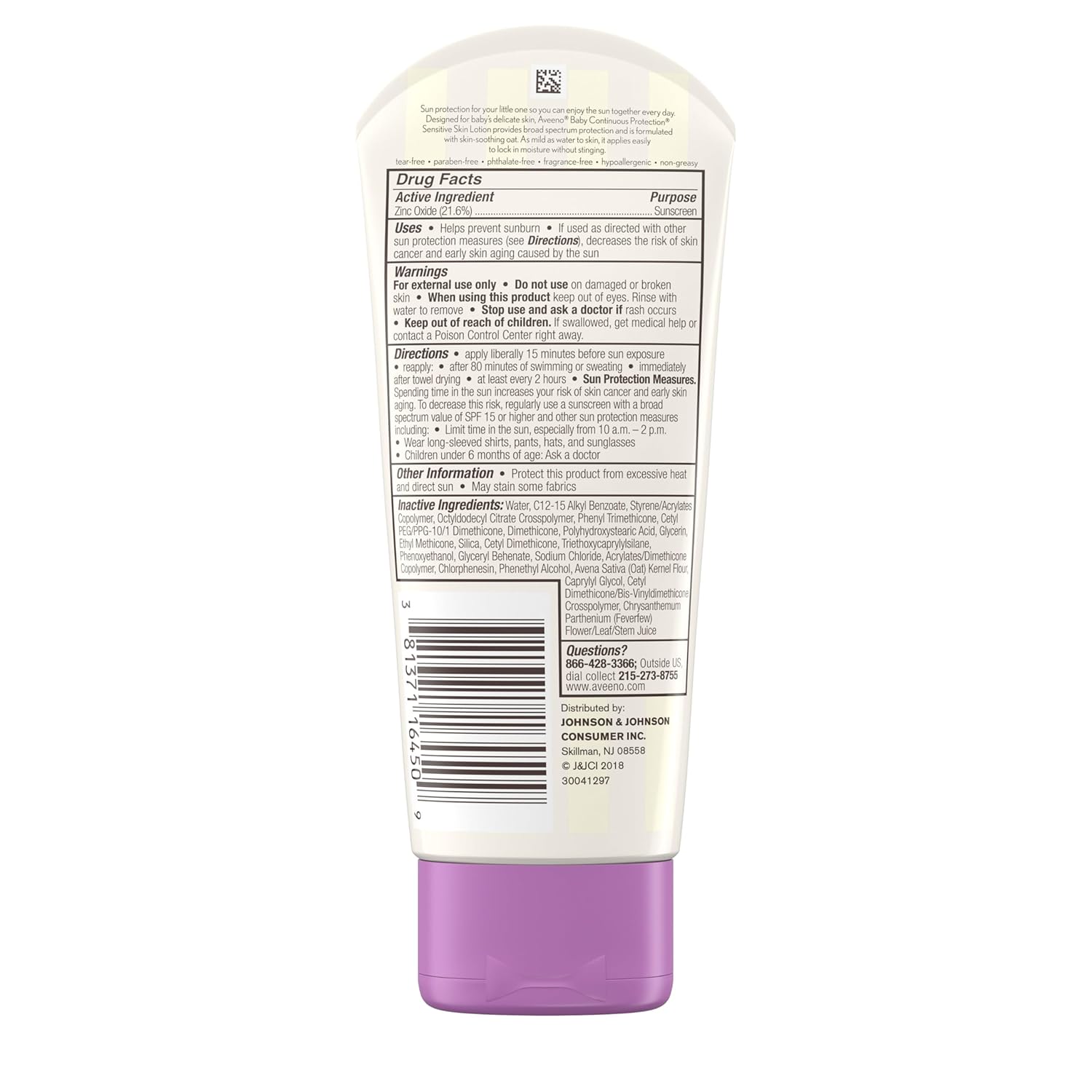 Thumbnail 6 de Aveeno Baby Continuous Protection SPF 50