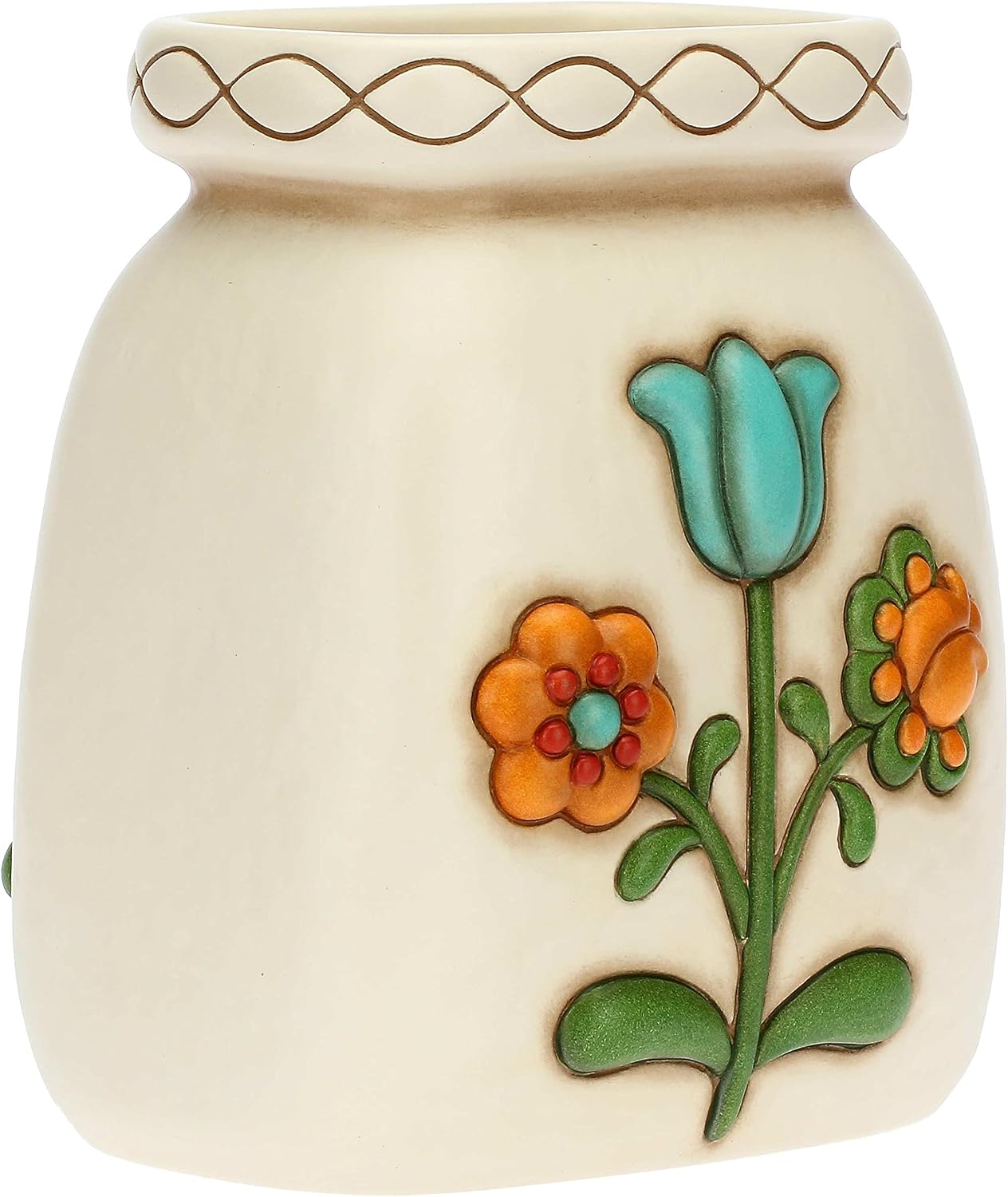 Thumbnail 2 de THUN Vaso in ceramica decorata a mano – Linea Heritage, piccolo