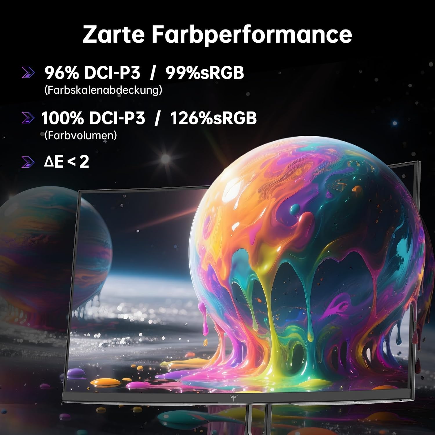 Thumbnail 4 de KTC Curved Gaming Monitor 32 Zoll (WQHD, 185 Hz OC) mit 1500R, HDR10 und HVA-Panel