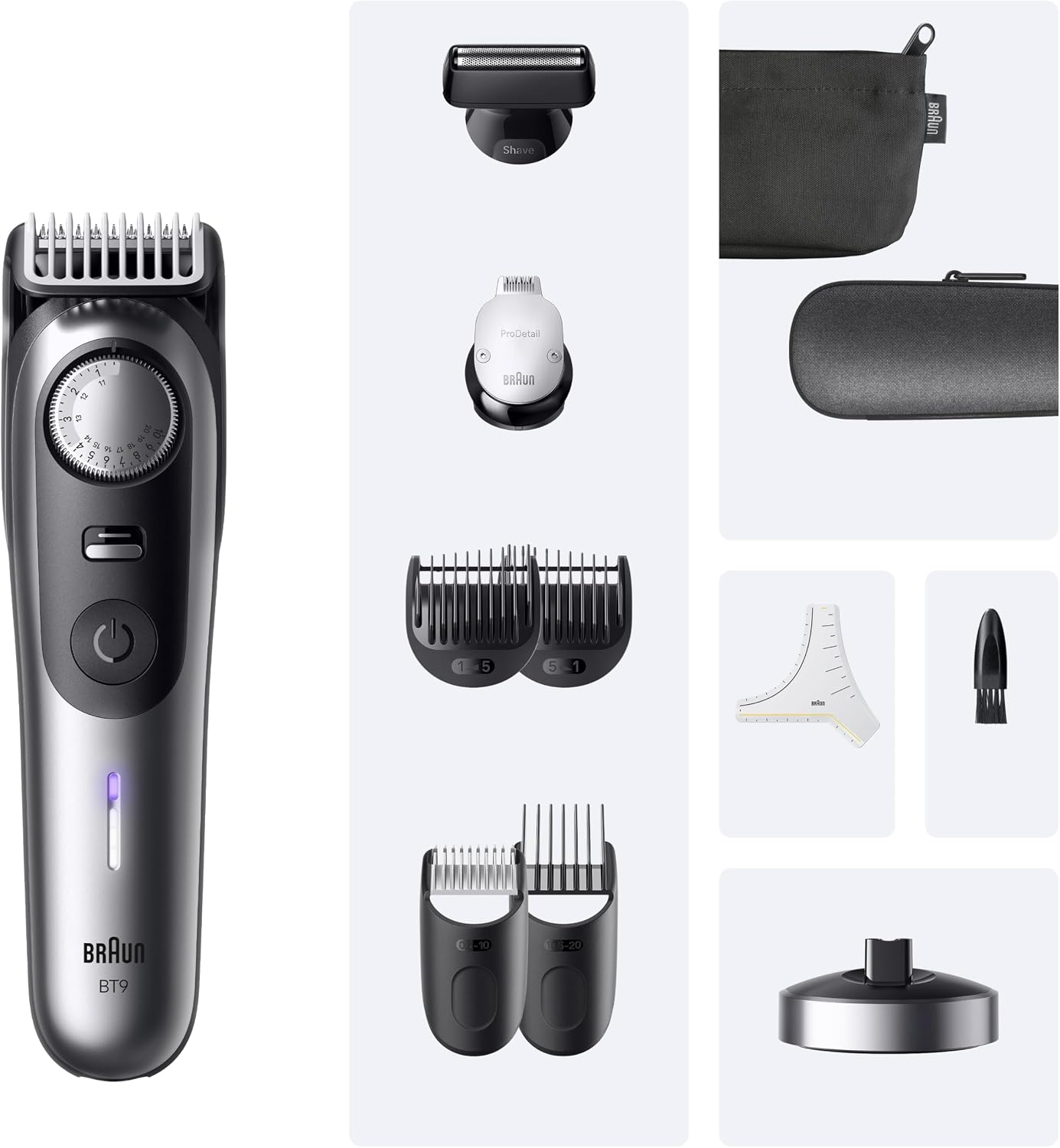 Thumbnail 6 de Braun BT9545 Series 9 Barttrimmer — 52 Längen