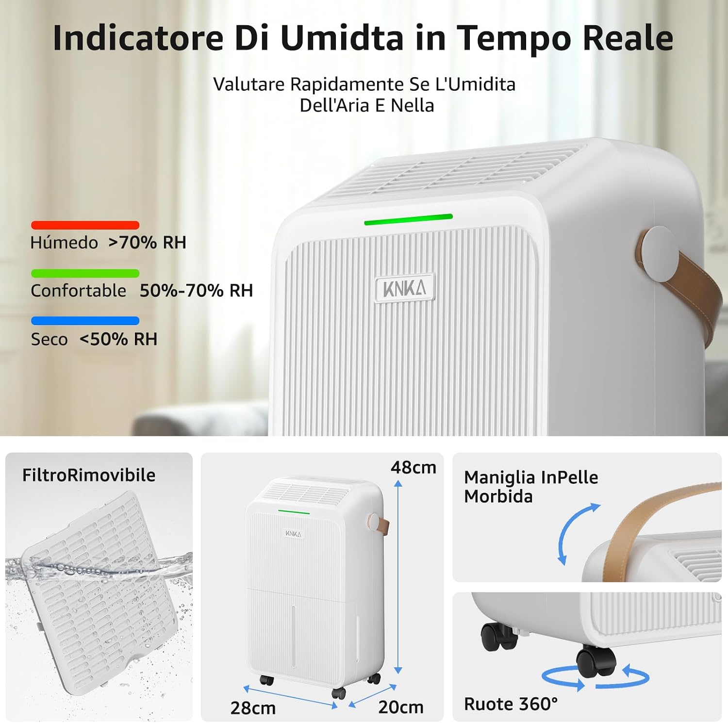 Detalle de Dehumidifier 16L/day for Home