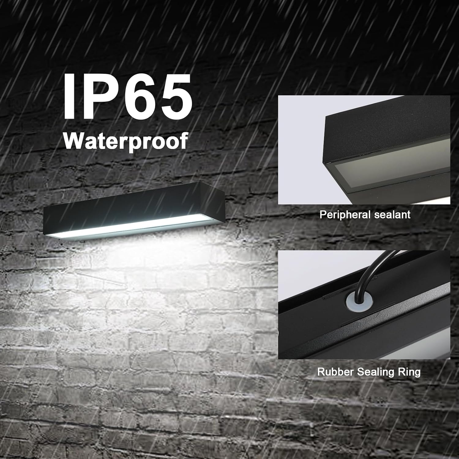 Detalle 2 de Goeco Aplique de Pared 16W 🌤