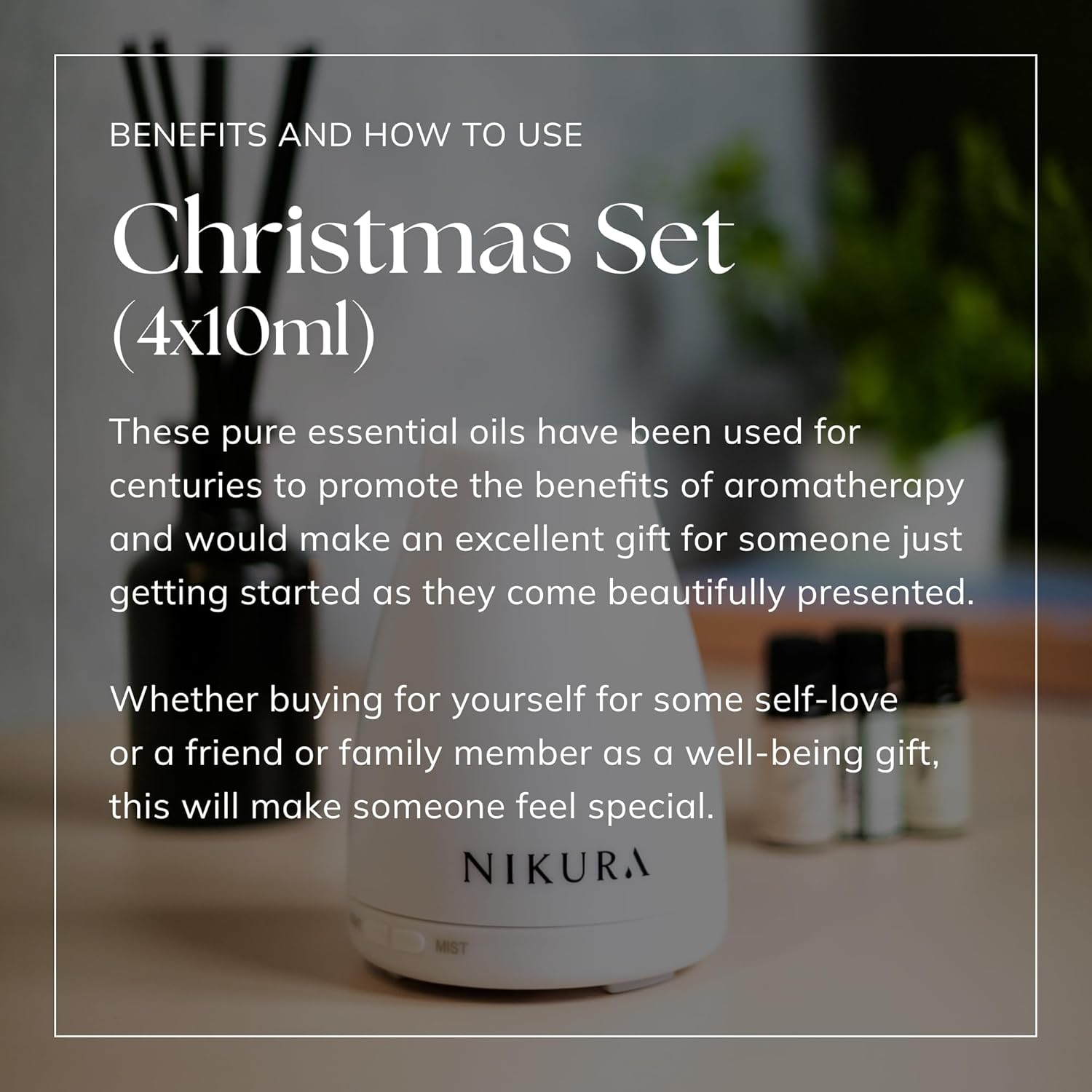 Thumbnail 5 de Nikura Christmas Essential Oil Gift Set 40ml