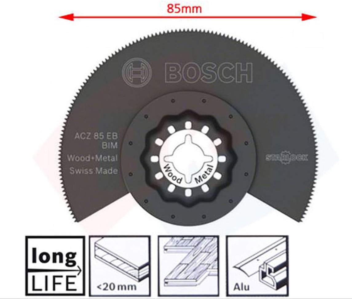 Thumbnail 6 de Bosch 5-piece Starlock tungsten carbide plunge-cutting & segment saw blades set