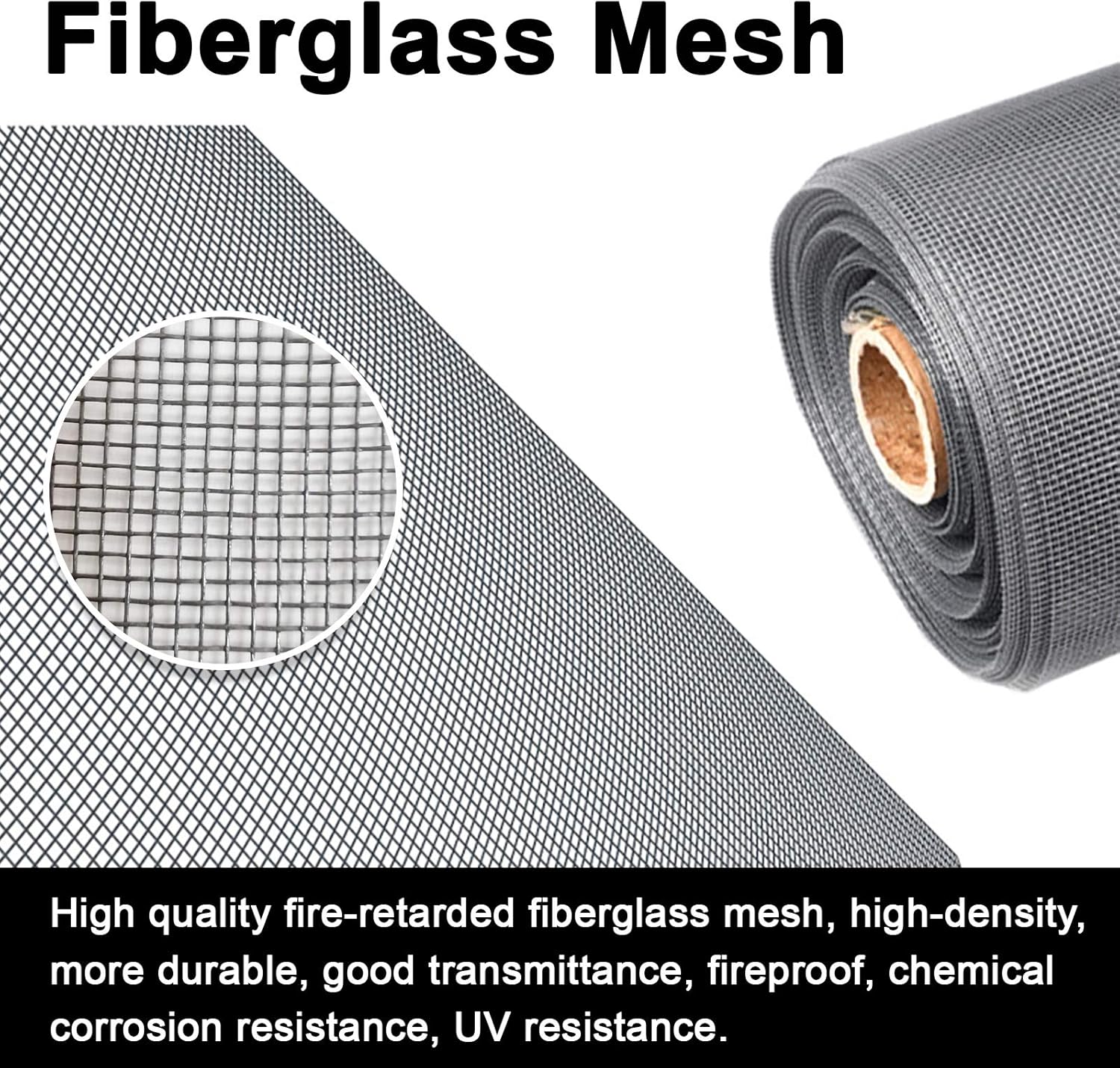 Thumbnail 6 de NeatiEase DIY Magnet-Fensterschutz Insektenschutz (bis 100 x 130 cm) mit zuschneidbarem Fliegengitter