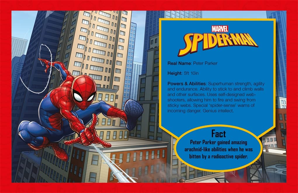 Detalle 2 de Marvel Spider-Man: Story Book & Money Box – książka dla dzieci ze skarbonką