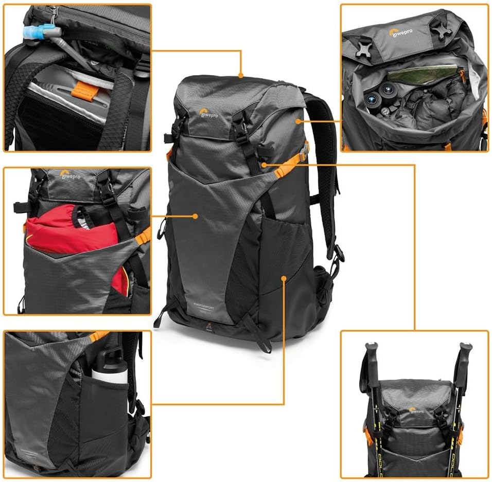 Thumbnail 1 de Lowepro PhotoSport BP 24L AW III — sac à dos photo de randonnée 24L avec accès latéral pour hybride