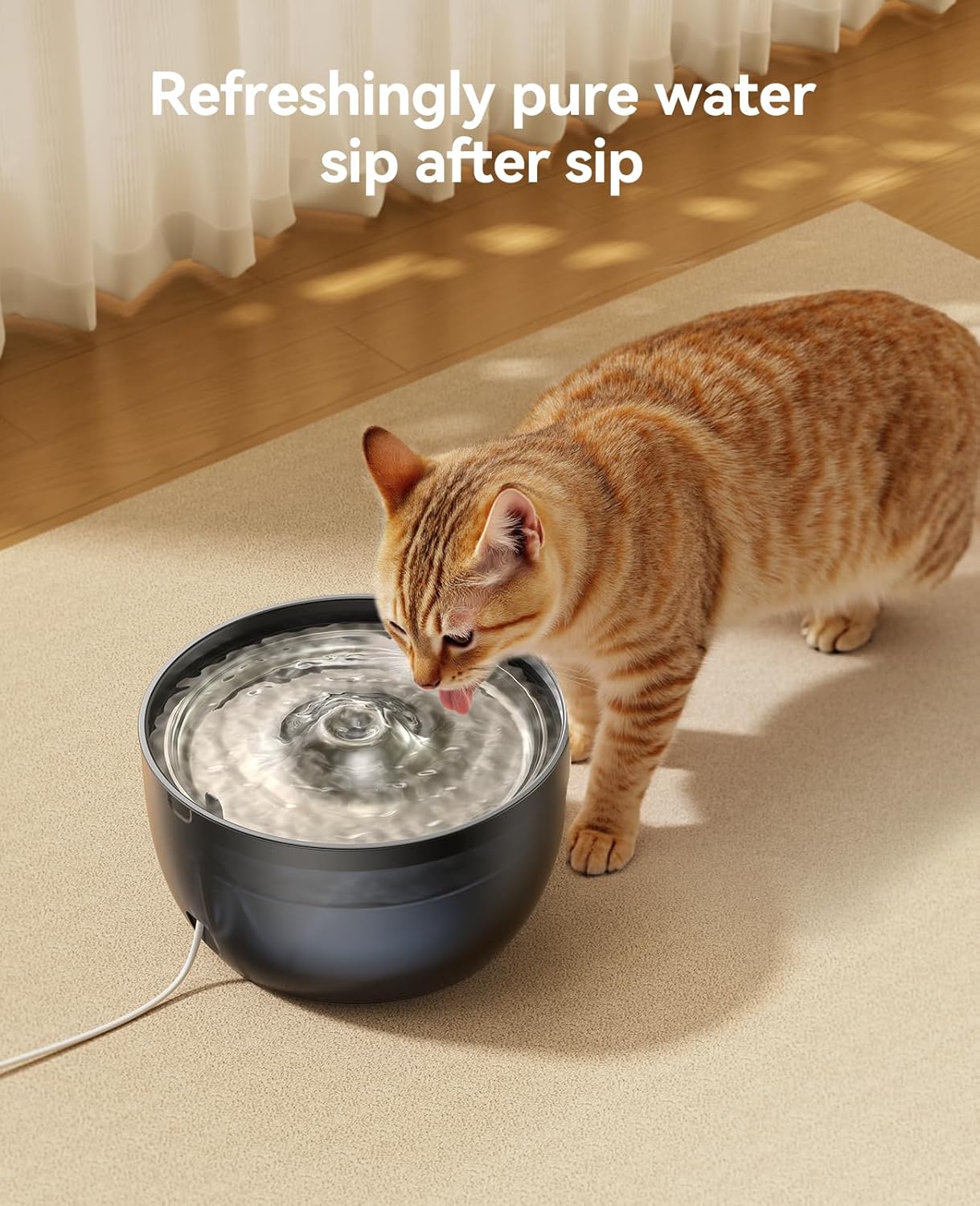 Thumbnail 5 de FEELNEEDY Original Filter für Katzenbrunnen FN-W23 – 6 Filter + 6 Wasserpumpen, 3-Monats-Vorrat