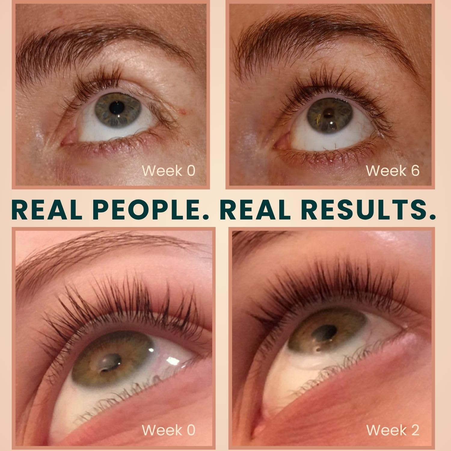 Thumbnail 4 de USDA Organic Castor Oil Lash Serum with Mascara Tube