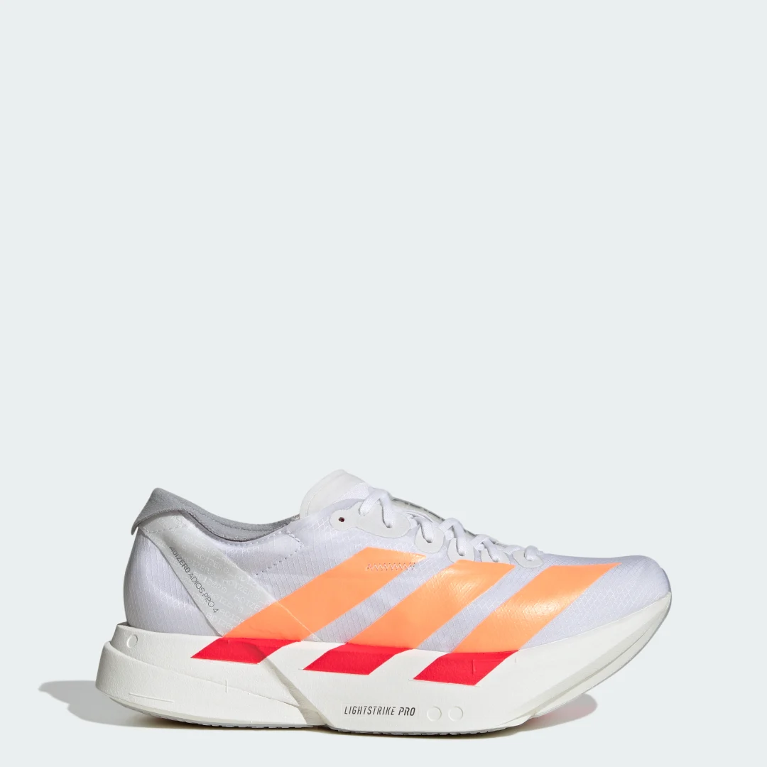 Detalle de Zapatilla Adizero Adios Pro 4 de Adidas — color Blanco