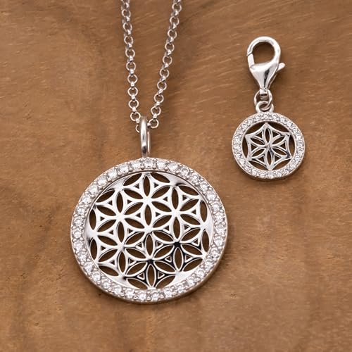 Detalle 2 de Engelsrufer ERN-LILLIFL-ZI collar de acero inoxidable 🪙