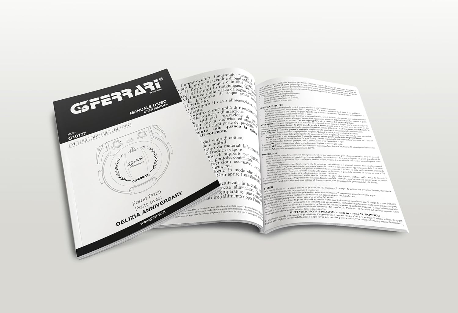 Thumbnail 9 de G3 Ferrari G1017702 Delizia Anniversary - Horno de pizza 🍕