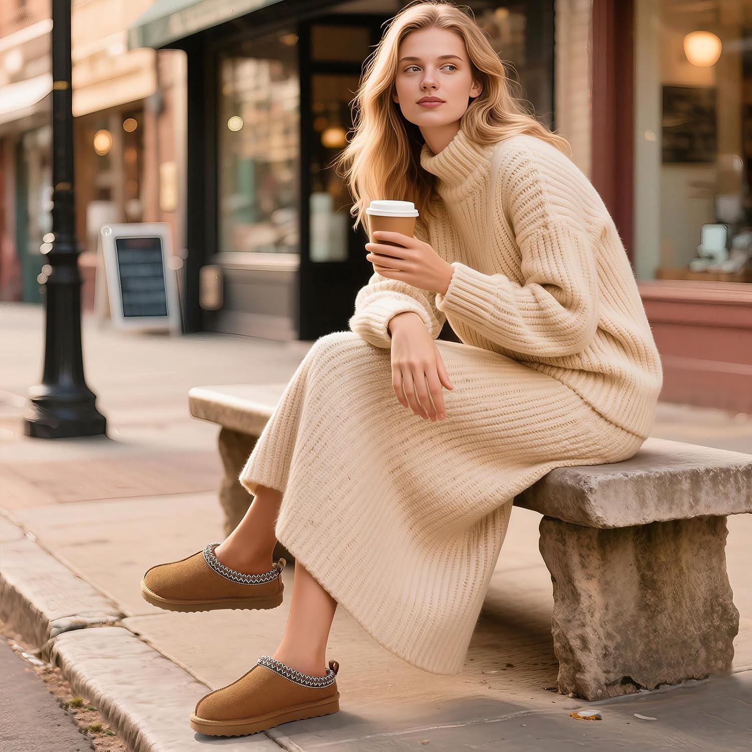 Thumbnail 1 de bebealy Suede Slippers