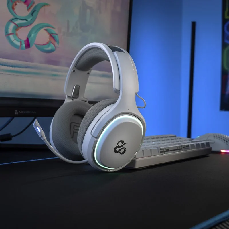 Thumbnail 3 de Newskill Aton V2 Ivory Auriculares gaming inalámbricos Bluetooth 5.0