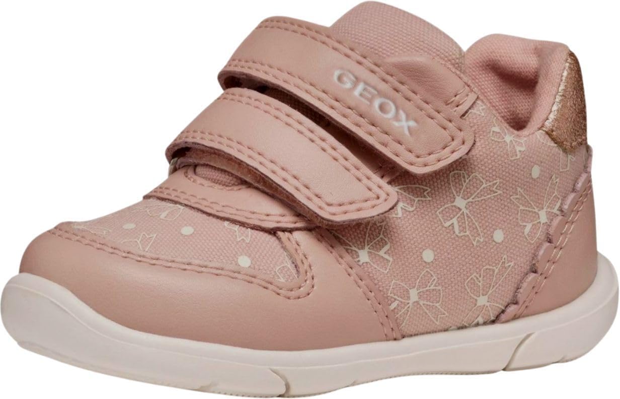 Detalle de Geox Baby Mädchen „Zapito Girl“ Sneaker – leichte, atmungsaktive Alltagsschuhe