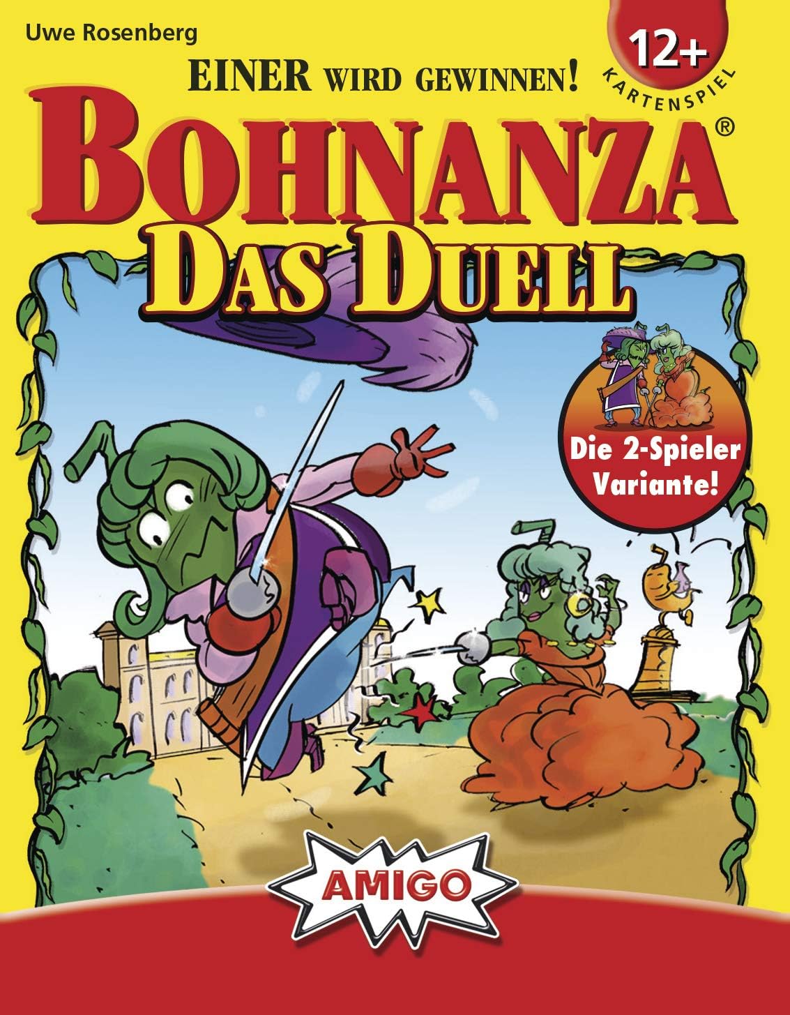Detalle 2 de AMIGO 01658 Bohnanza Duel jeu de cartes 🎲