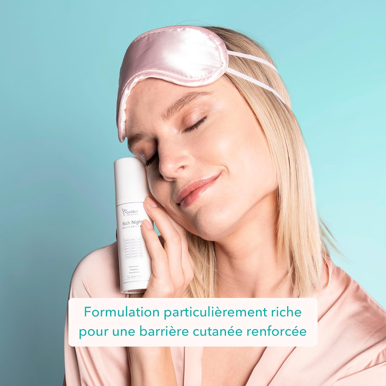 Detalle 2 de colibri skincare Rich Night Moisturizer (80 ml) — crème hydratante de nuit au beurre de karité