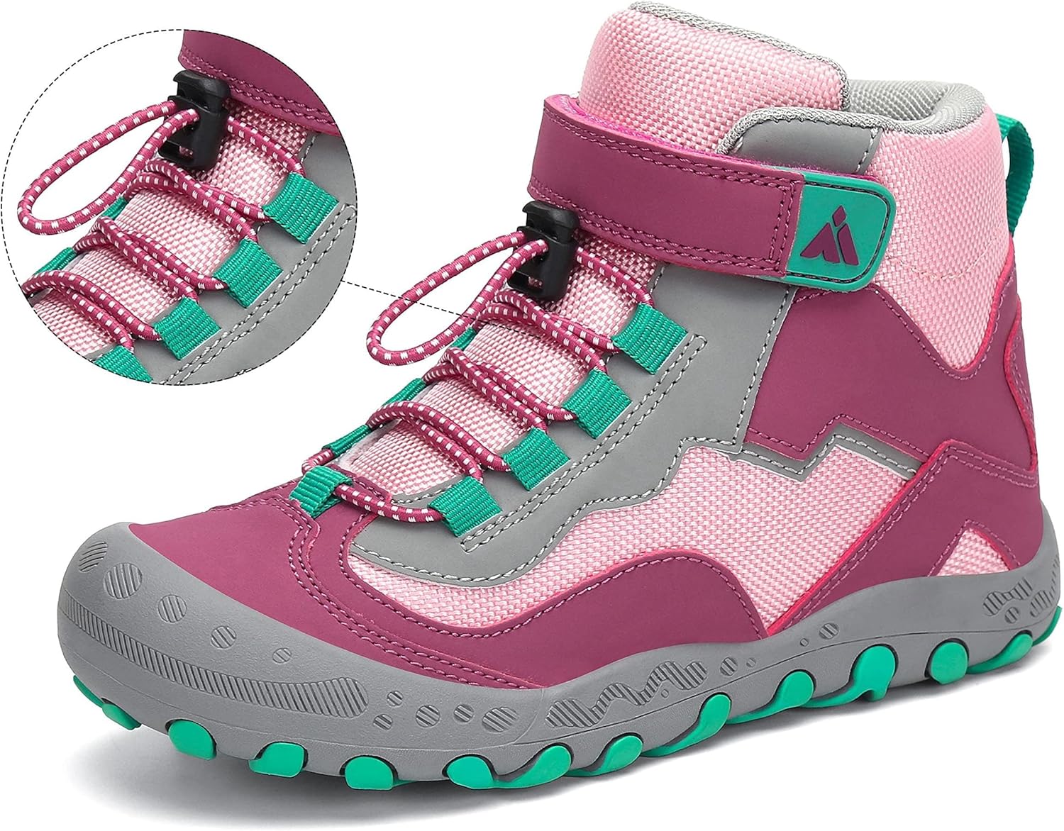 Thumbnail 2 de Mishansha Kinder-Wanderschuhe rutschfest & leicht – Trekkingstiefel für Jungen und Mädchen (Gr. 24–38)