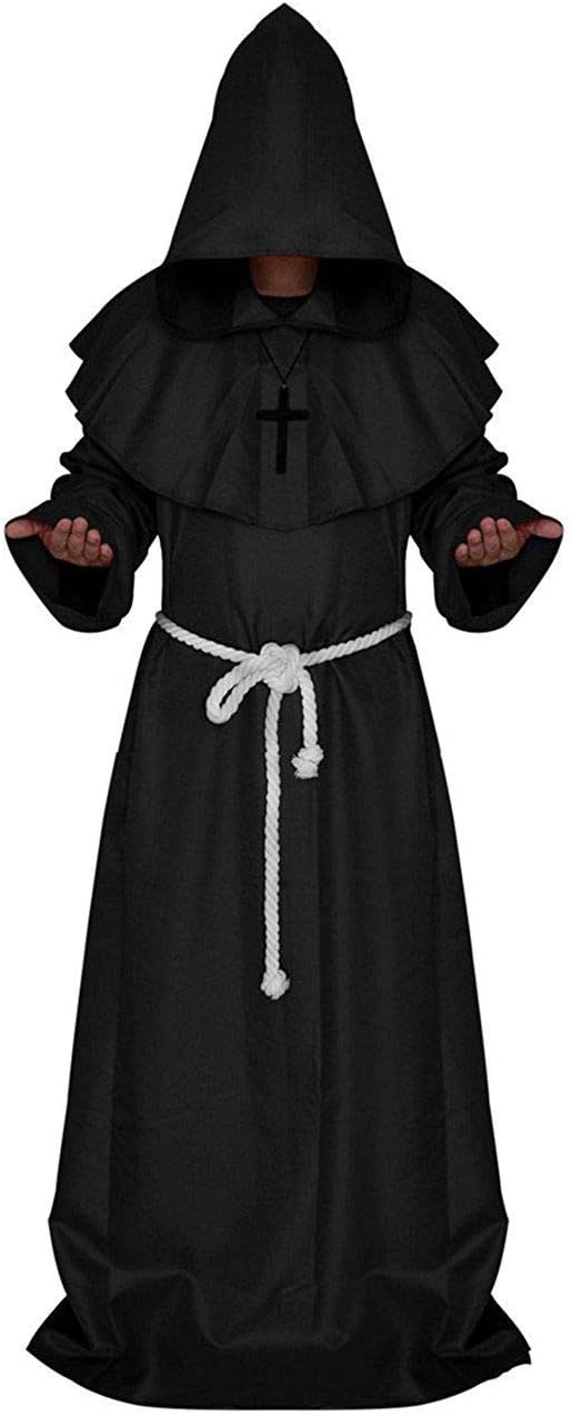 Detalle de LHJ Medieval Monk Robe Costume