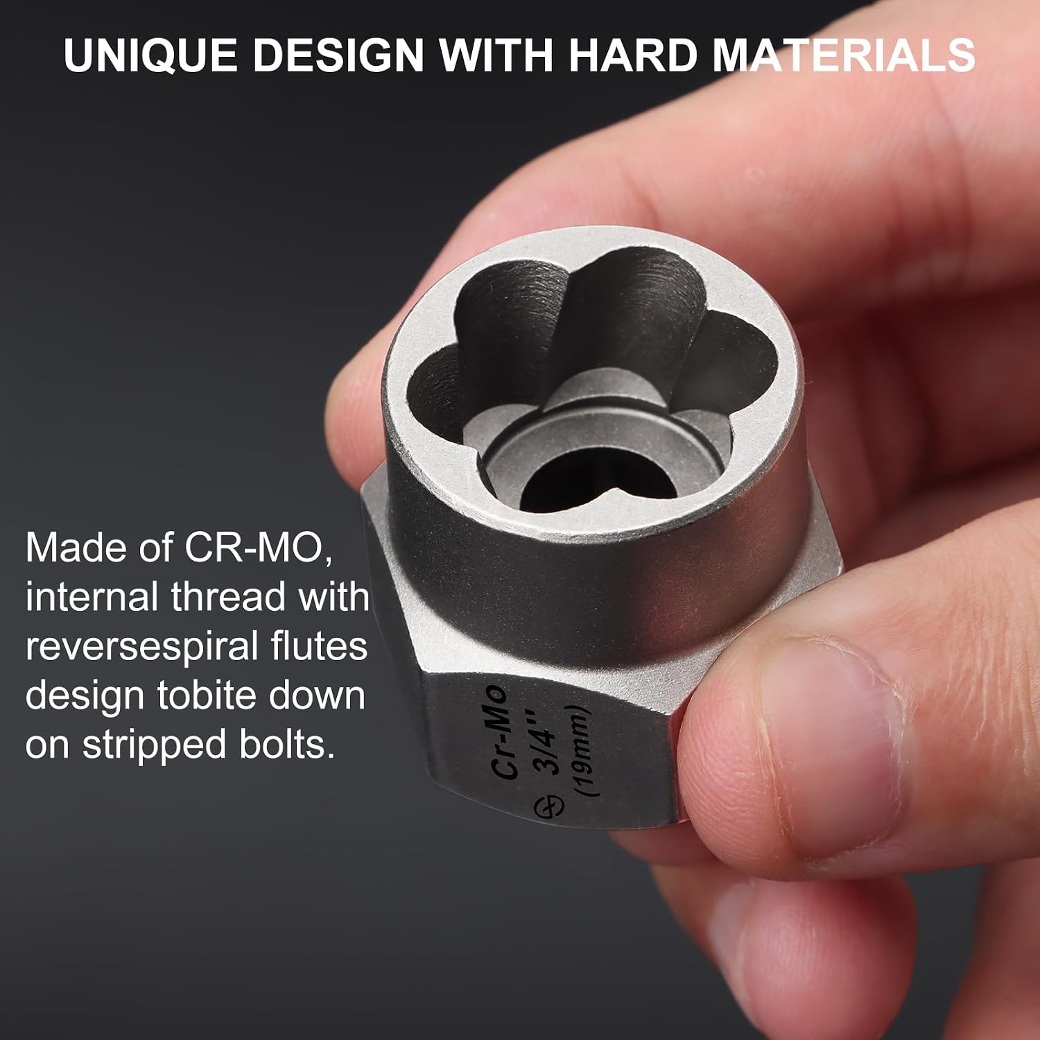 Thumbnail 6 de STREBITO Bolt Extractor Kit, Cr-Mo Steel