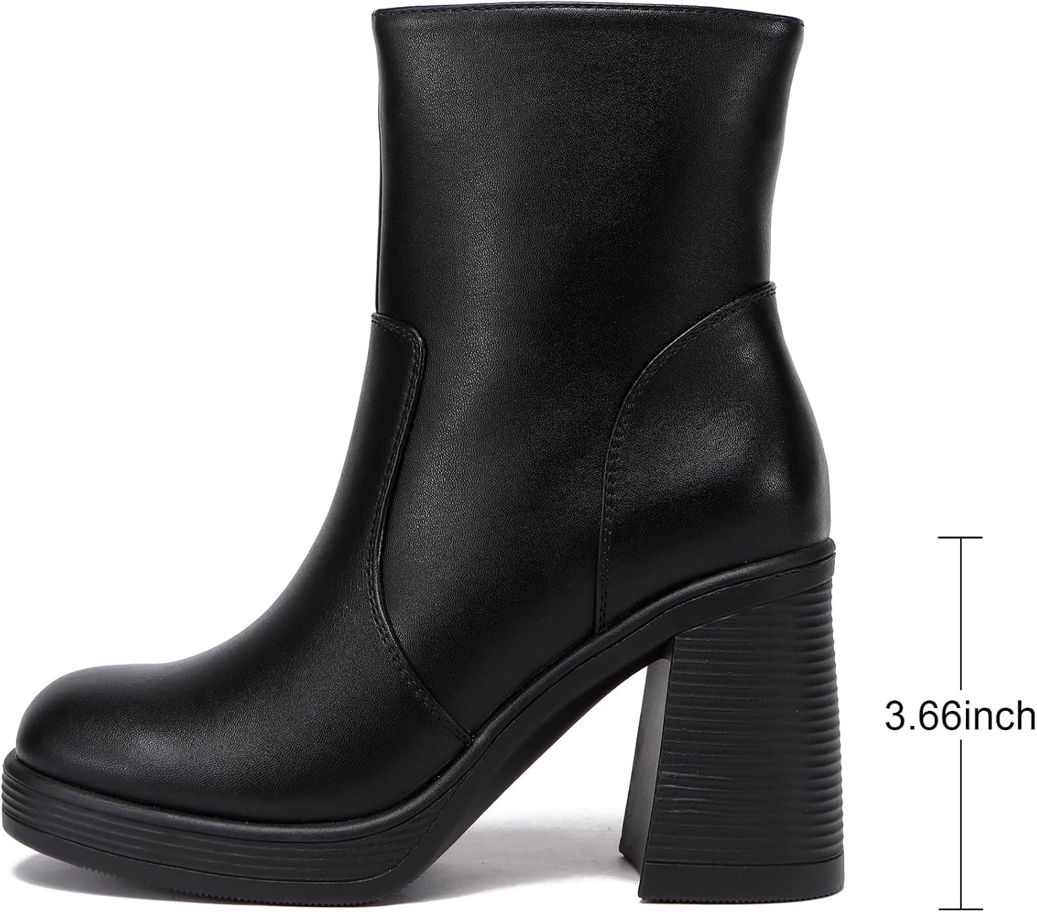 Thumbnail 6 de Glamnest Women's Platform Ankle Boots with 1.47-Inch Platform