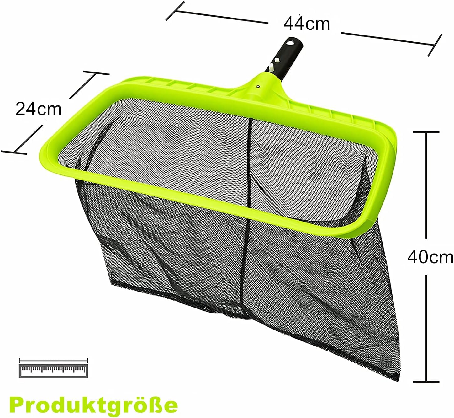 Detalle 2 de Retino profondo GSTgp per pulizia piscina e spa, telaio in plastica rinforzata