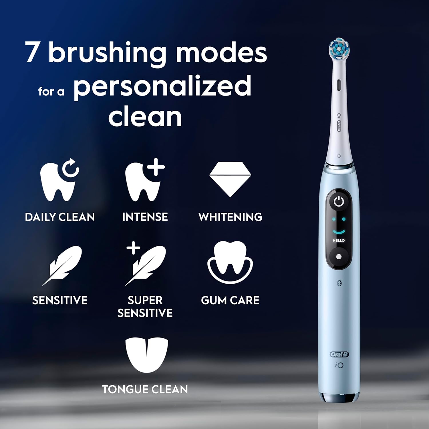 Thumbnail 3 de Oral-B iO9 electric toothbrush (special edition) with app-connected handle, 7 modes