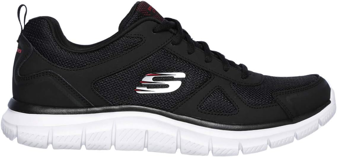 Detalle de Skechers Sport Track SCLORIC Herren Laufschuh BKRD – Black Red, 44 EU