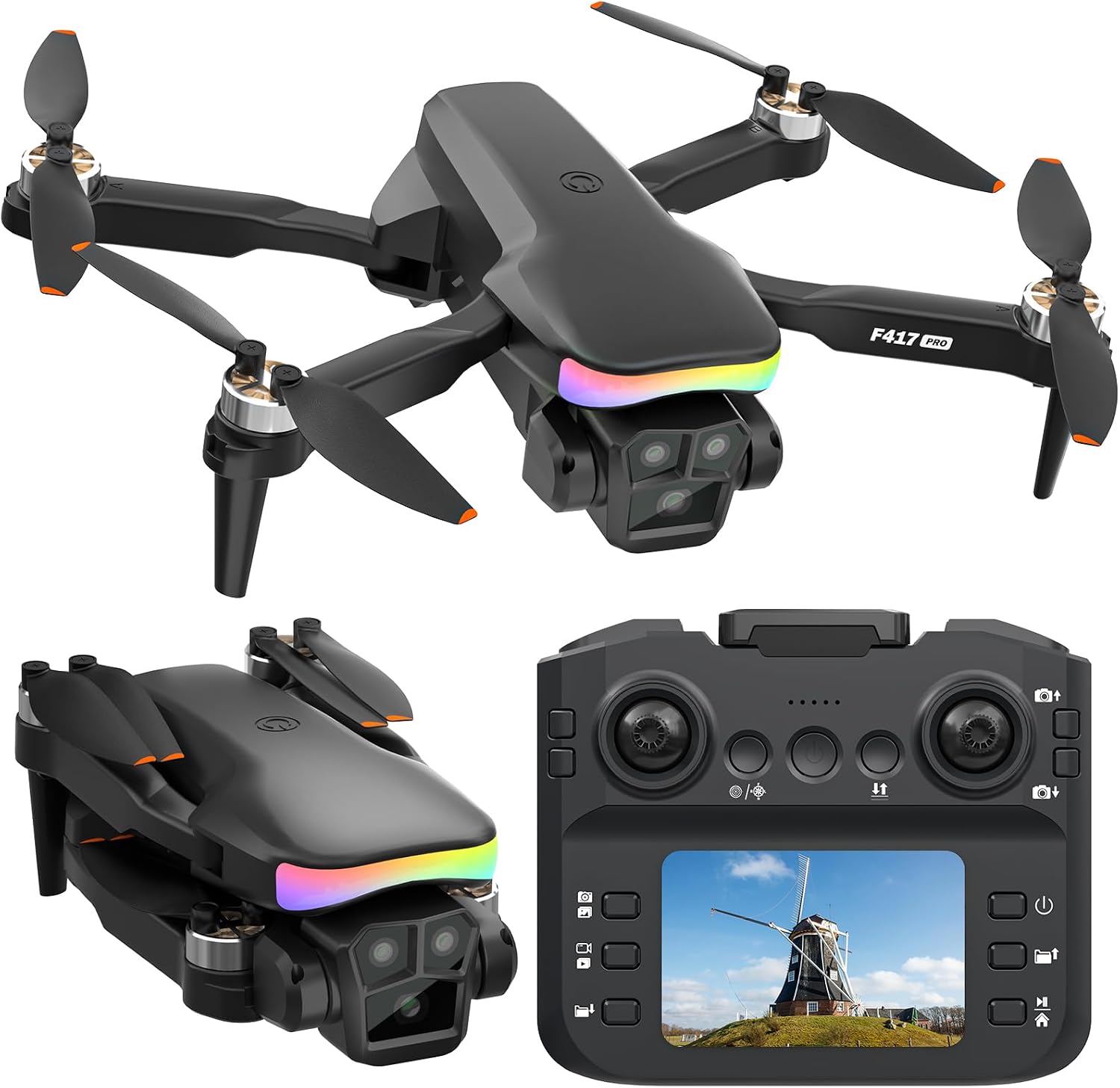 Detalle de F417PRO FPV Drohne mit Kamera – kompakt, leicht und einsteigerfreundlich