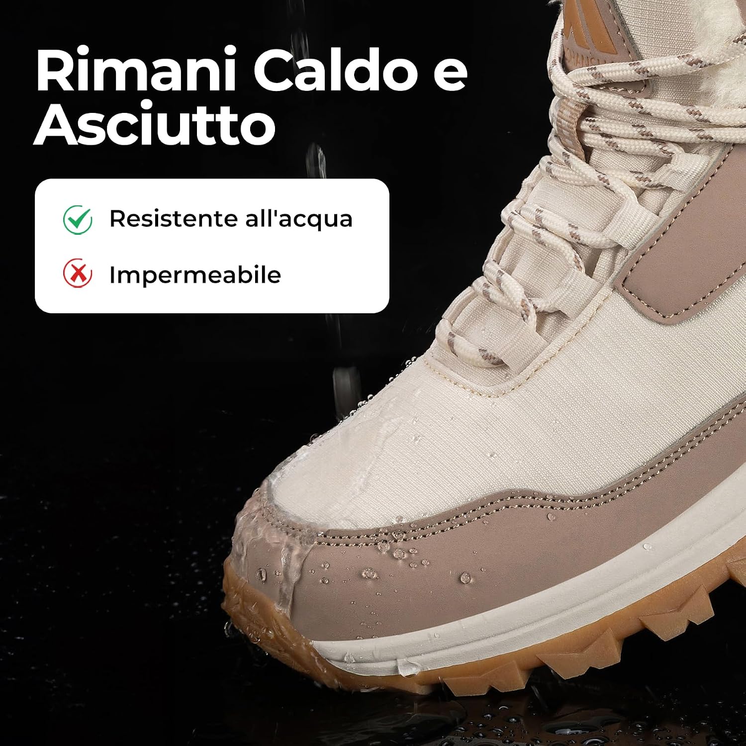Thumbnail 5 de Mishansha Stivali da Trekking Donna antiscivolo 36–42