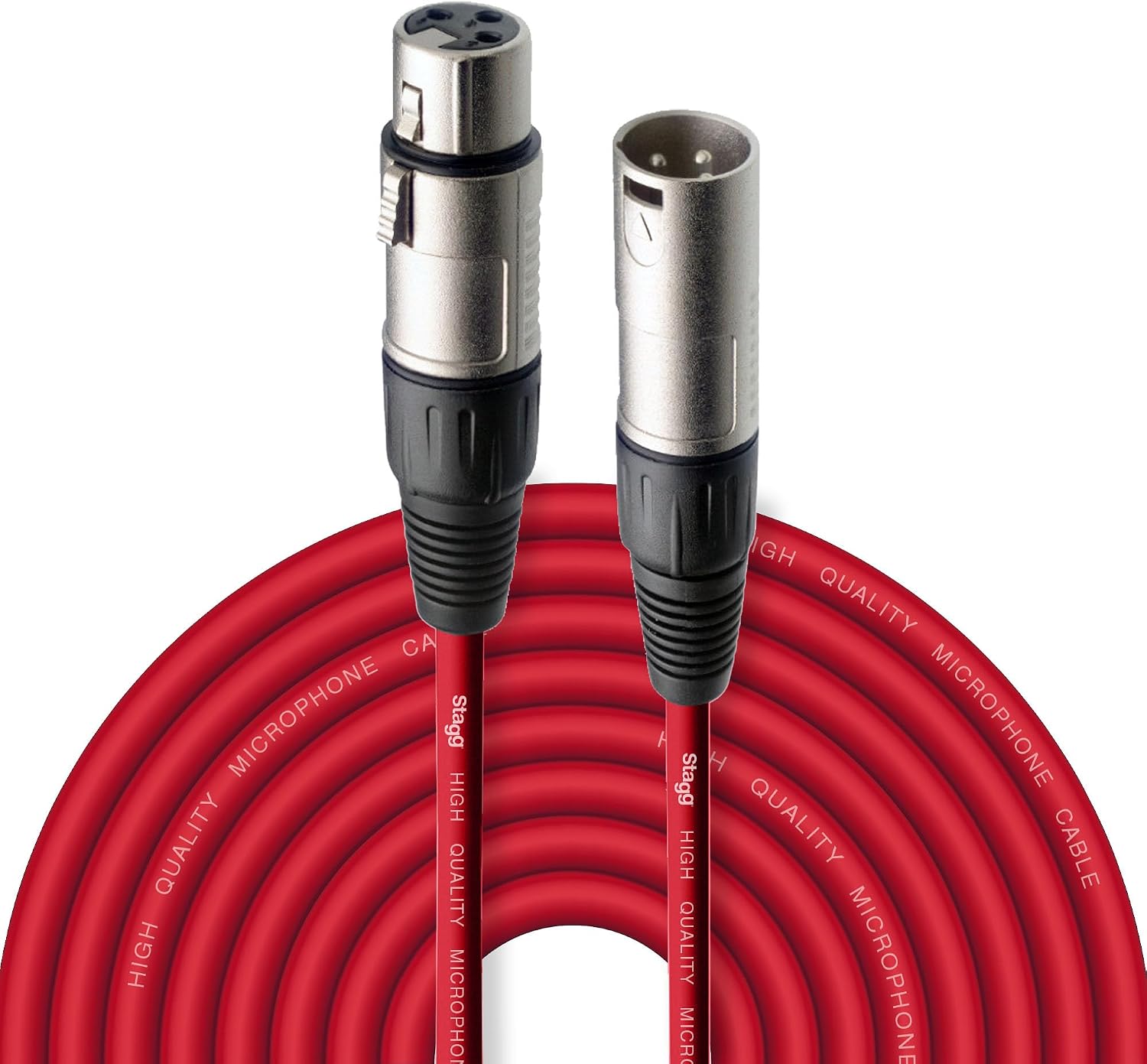 Thumbnail 6 de Stagg Câble microphone XLR vers XLR 6 m – noir